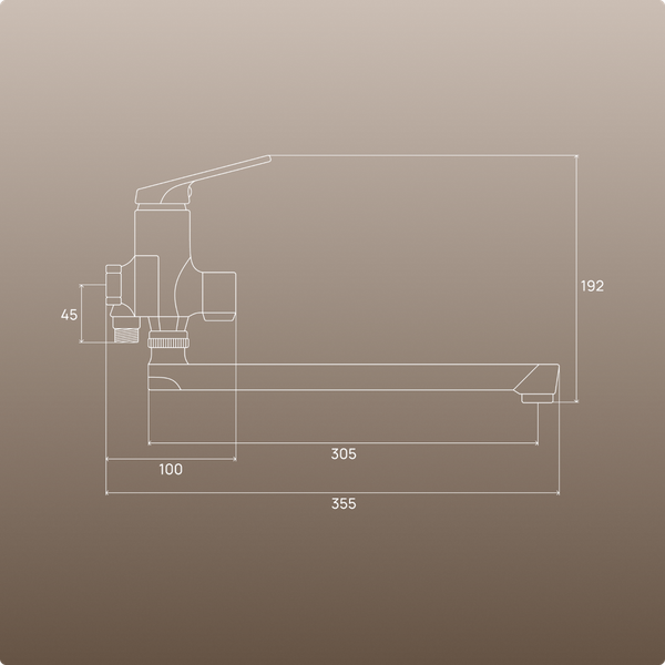 Смеситель РМС PL7-006E