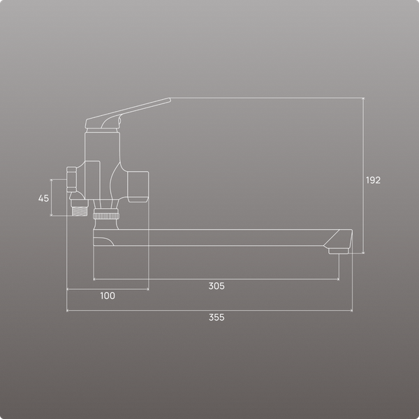 Смеситель РМС PL7CH-006E