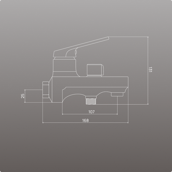Смеситель РМС PL7CH-009E