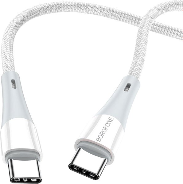 Кабель Borofone BX94 Type-C to Type-C 60W - фото