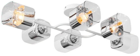 Люстра INhome Aura Teso-WH-6E27 / 4690612058122 - фото