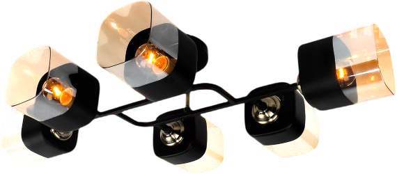 Люстра INhome Aura Teso-BL-6E27 / 4690612058108 - фото