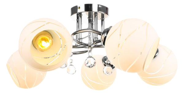 Люстра INhome Aura Perla-WH-5E27 5хЕ27 / 4690612058085 - фото