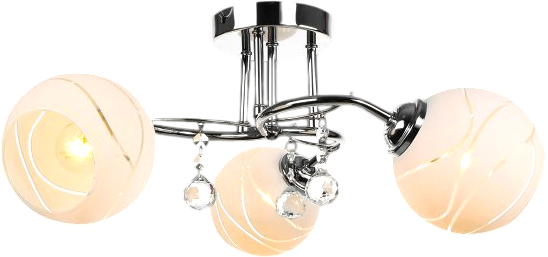 Люстра INhome Aura Perla-WH-3E27 3хЕ27 / 4690612058078 - фото