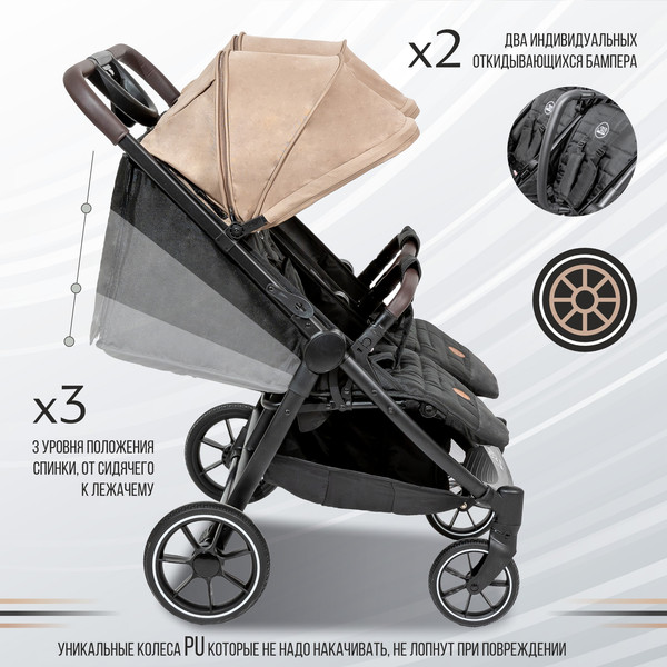 Детская прогулочная коляска Sweet Baby Donna