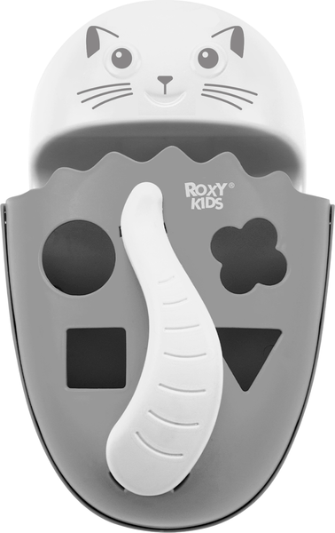 Органайзер детский для купания ROXY-KIDS Cat / RTH-001GRC - фото
