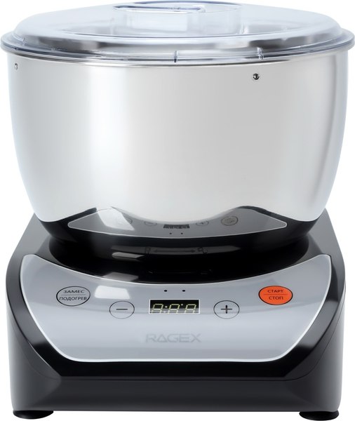 Тестомесильная машина RAGEX R2001-000 (5л, черный)