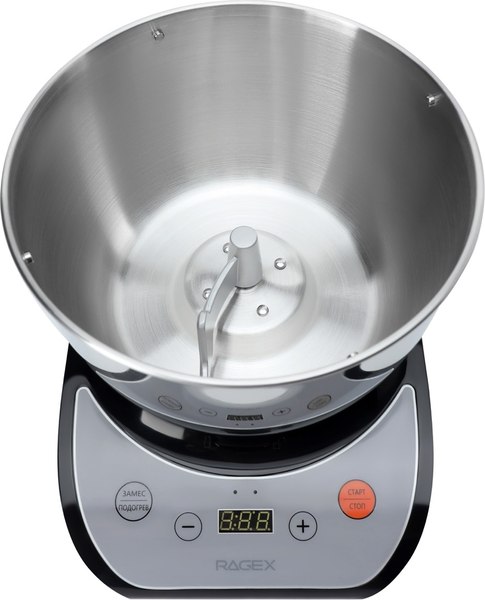 Тестомесильная машина RAGEX R2001-000 (5л, черный)