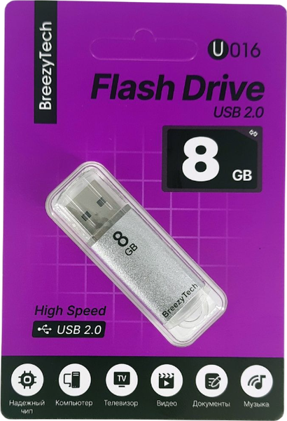 USB flash накопитель BreezyTech U016 8GB - фото