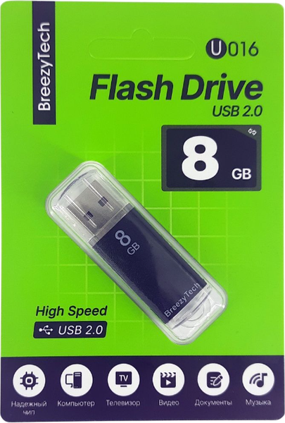USB flash накопитель BreezyTech U016 8GB - фото