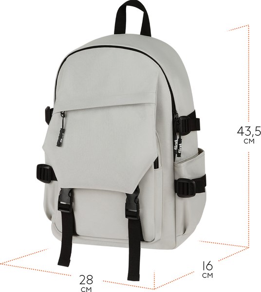 Школьный рюкзак Forst F-City. Gray Vibe / FT-RT-192503