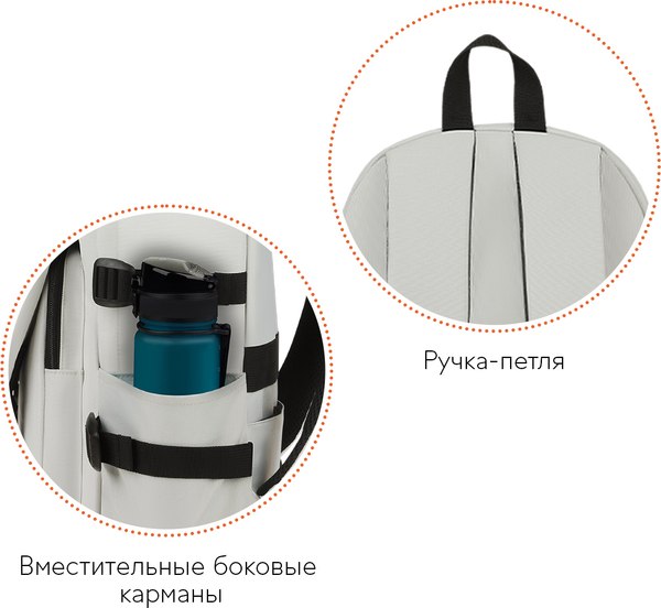 Школьный рюкзак Forst F-City. Gray Vibe / FT-RT-192503