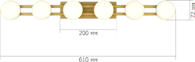 Бра ST Luce SL6610.201.06