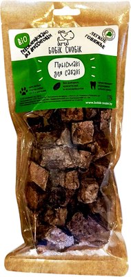 Лакомство для собак Бобик Снобик Легкое говяжье сушеное. Кубики / 010608 - фото