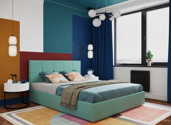 Двуспальная кровать Moon Family 1261 / MF012814