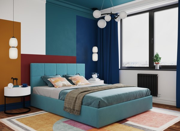 Двуспальная кровать Moon Family 1261 / MF012774