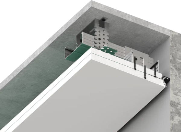 Теневой профиль Profiling Kraab Gips 3-12 для гипсокартонных потолков