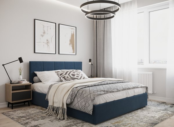 Двуспальная кровать Moon Family 1261 / MF012835