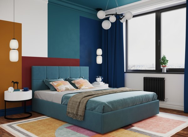 Двуспальная кровать Moon Family 1261 / MF012785