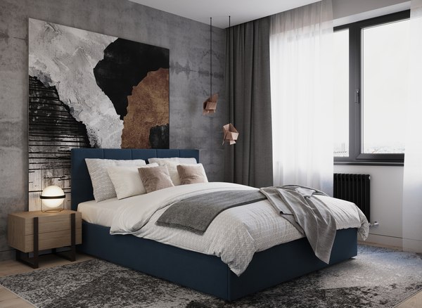 Двуспальная кровать Moon Family 1261 / MF012616