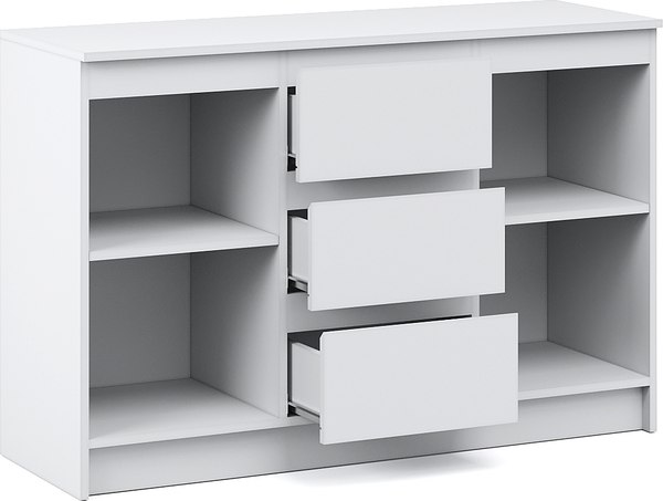 Тумба Империал Оникс Вайт 2д3ящ