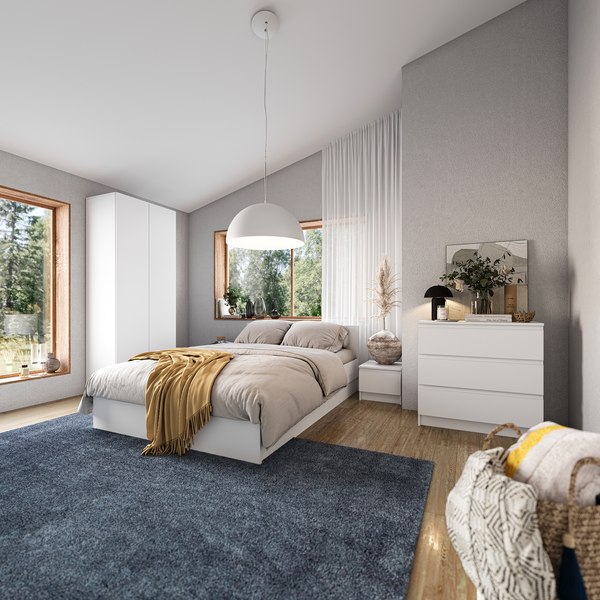 Комод Империал Оникс Вайт 3ящ