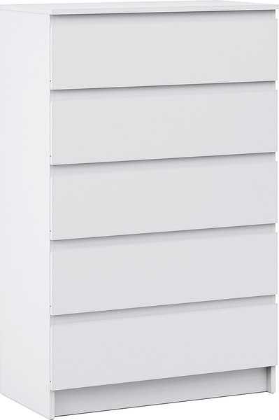 Комод Империал Оникс Вайт 5ящ - фото