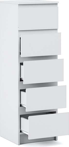 Комод Империал Оникс Вайт 5ящ мини