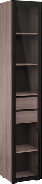 Шкаф-пенал с витриной Mobi Роквуд 16.322.04 - фото