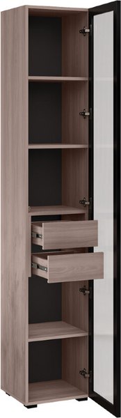 Шкаф-пенал с витриной Mobi Роквуд 16.322.04