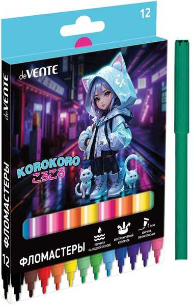 Фломастеры deVente Korokoro / 5081530