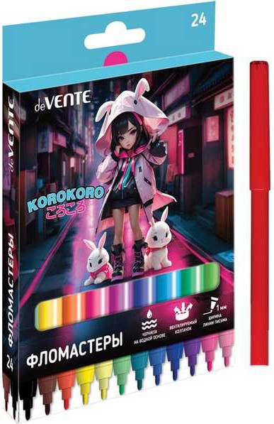 Фломастеры deVente Korokoro / 5083530