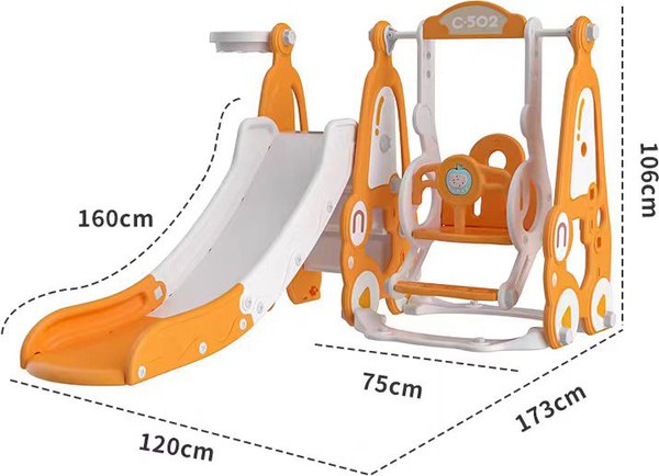 Горка-комплекс Sundays Машинка A30019