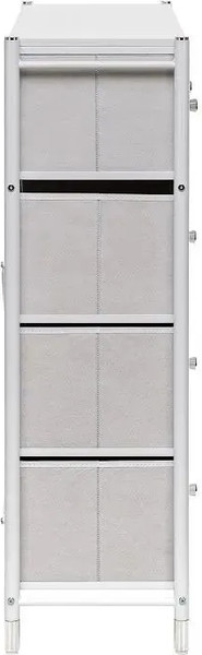 Комод Импэкс Нирита/Хайди 9 ящиков (белый)