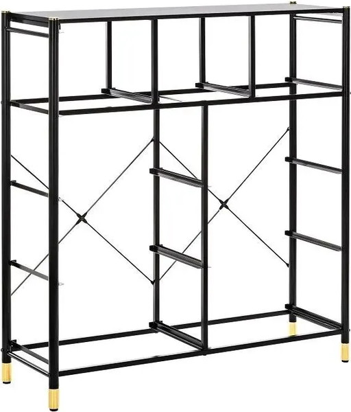 Комод Импэкс Нирита/Хайди 9 ящиков (черный)