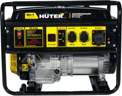 Бензиновый генератор Huter DY 9.5A (64/1/133) - фото
