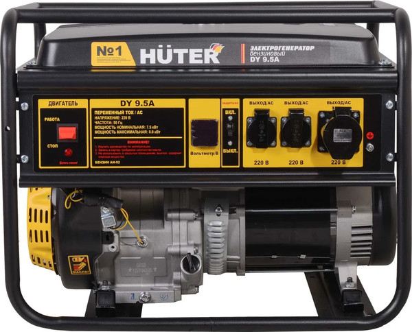 Бензиновый генератор Huter DY 9.5A (64/1/133)
