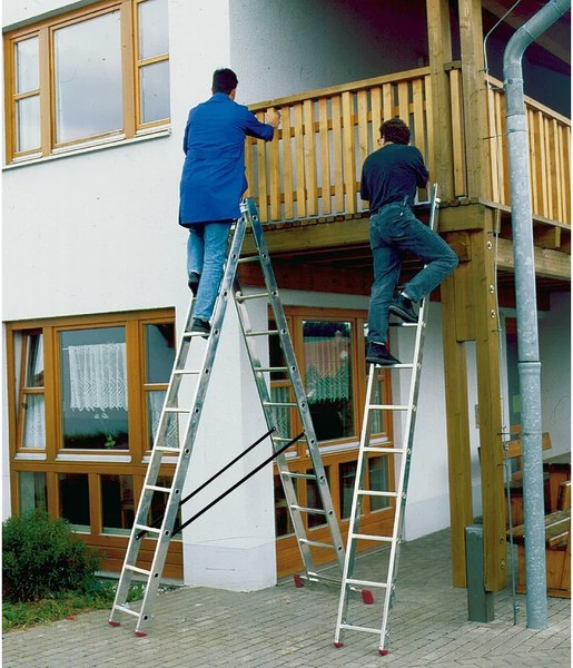 Лестница секционная KRAUSE Corda 3х11 / 010421