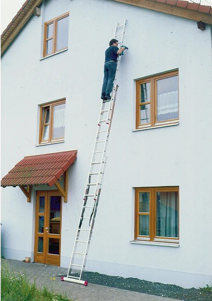 Лестница секционная KRAUSE Corda 3х11 / 010421