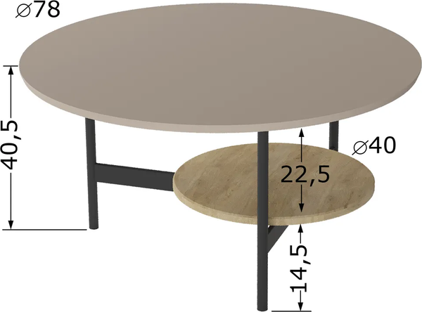 Журнальный столик Калифорния мебель Марио