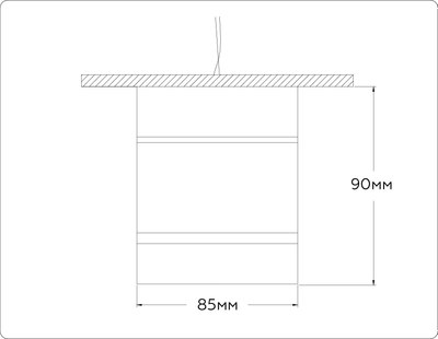 Спот Ambrella TA1444 WH/FR