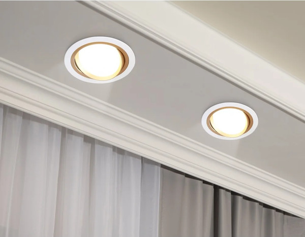 Точечный светильник Ambrella TN51912 WH/GD / TN51912