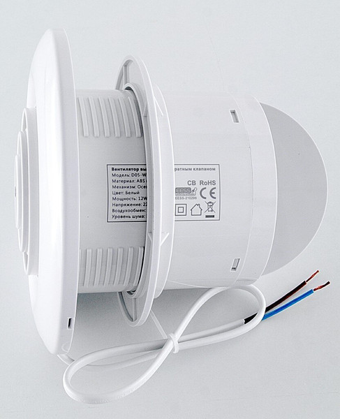 Вентилятор накладной Diadonna D05-W10