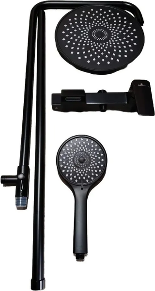 Душевая система со смесителем Diadonna D165-35BL
