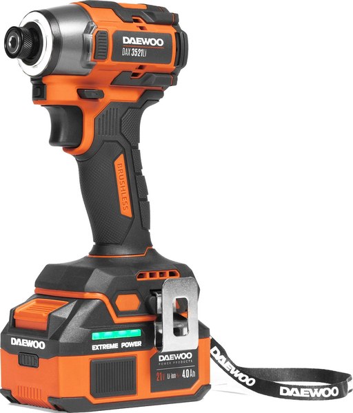 Аккумуляторный шуруповерт Daewoo Power DAX 3521Li SET - фото