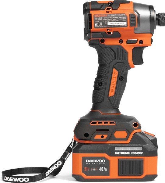 Аккумуляторный шуруповерт Daewoo Power DAX 3521Li SET