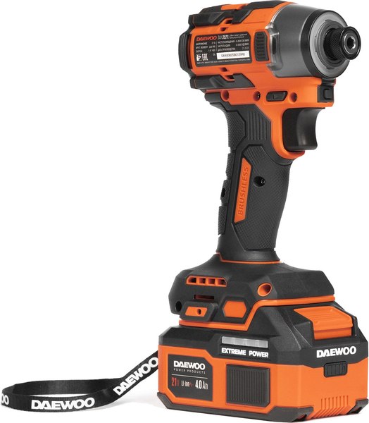 Аккумуляторный шуруповерт Daewoo Power DAX 3521Li SET
