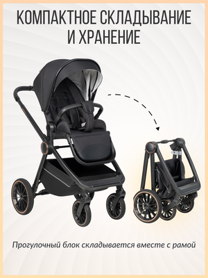 Детская универсальная коляска Farfello Liberty 3в1 / LBR-1