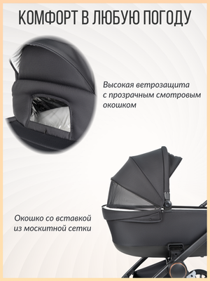 Детская универсальная коляска Farfello Liberty 3в1 / LBR-1