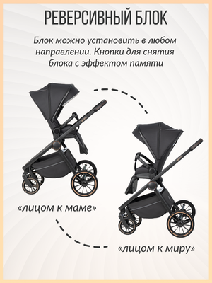 Детская универсальная коляска Farfello Liberty 3в1 / LBR-1